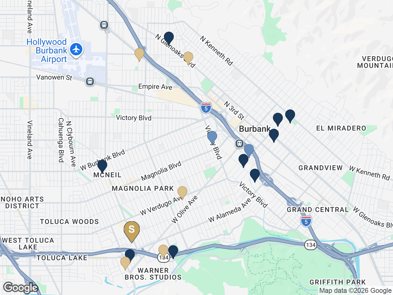 LAAA closings near Screenland Dr